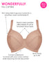 Curvy Kate WonderFully Full Cup Side Support Bra Latte