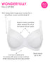 Curvy Kate WonderFully Full Cup Side Support Bra White