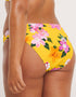 Figleaves Panama Classic Bikini Brief Yellow Floral