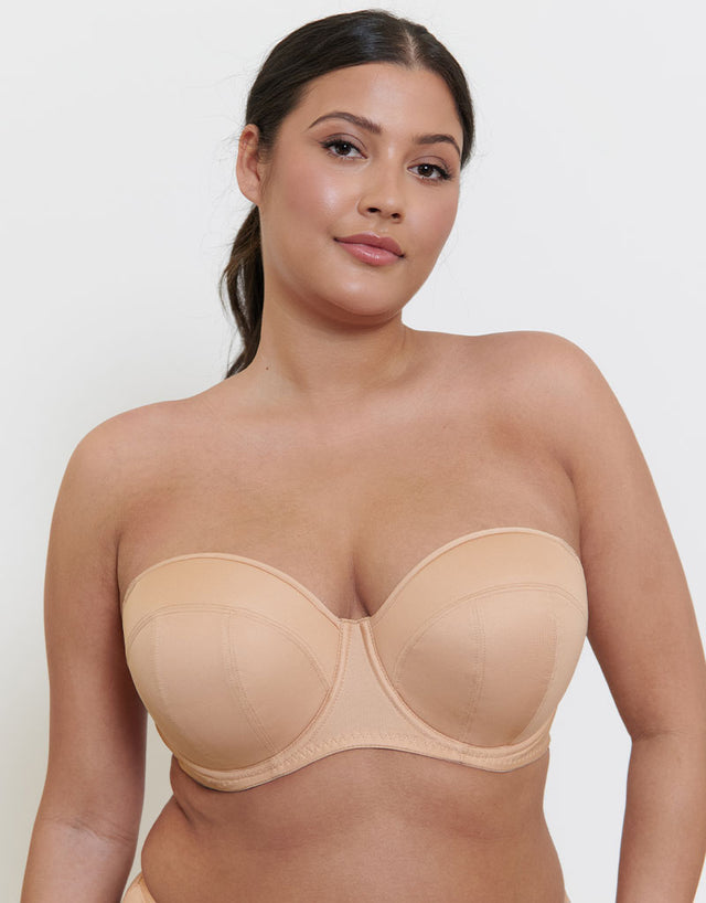 Flirtelle Celia Strapless Bra Soft Beige