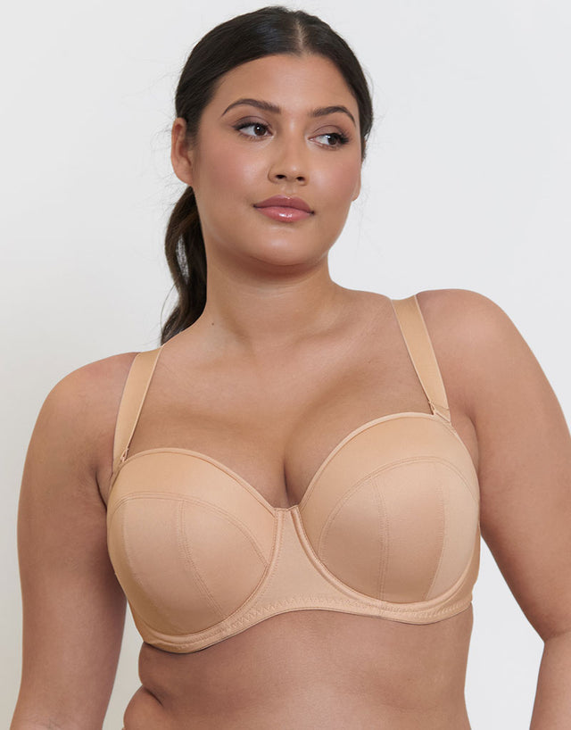 Flirtelle Celia Strapless Bra Soft Beige