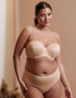 Flirtelle Celia Strapless Bra Soft Beige