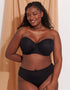 Flirtelle Celia Strapless Bra Black