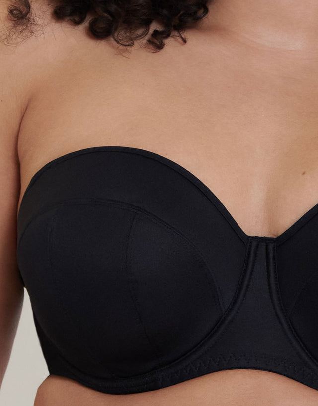 Flirtelle Celia Strapless Bra Black