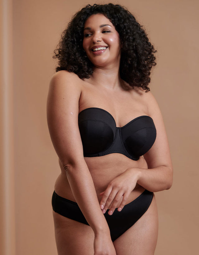 Flirtelle Celia Strapless Bra Black