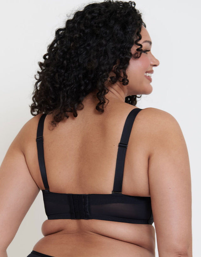 Flirtelle Celia Strapless Bra Black