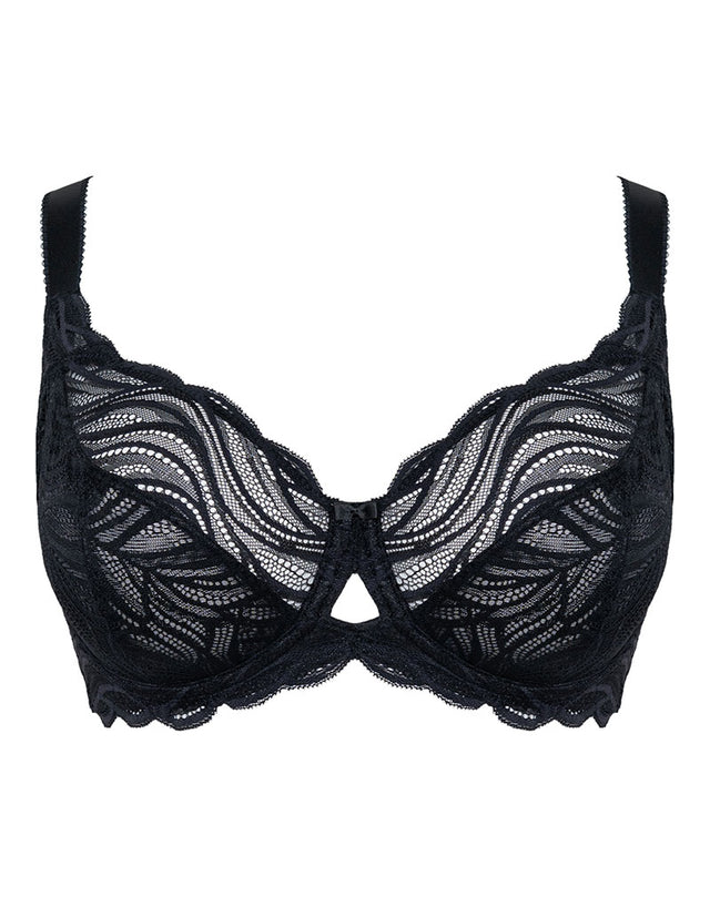 Flirtelle Elise Balcony Bra Black