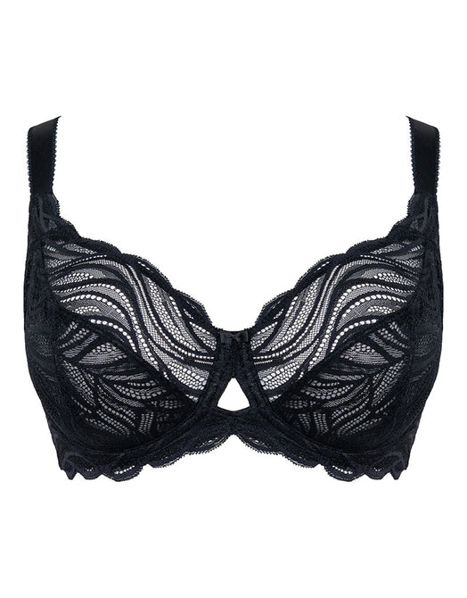 Flirtelle Elise Balcony Bra Black