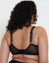 Flirtelle Emilie Deco Full Cup Side Support Bra Black