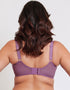 Flirtelle Emilie Deco Full Cup Side Support Bra Mauve