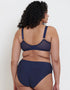 Flirtelle Emilie Deco Classic Brief Navy Blue