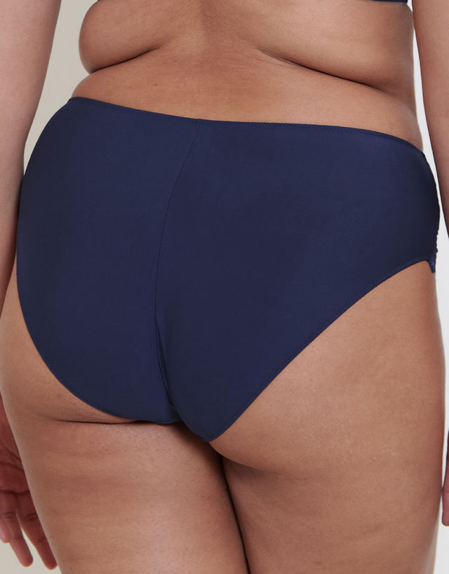 Flirtelle Emilie Deco Classic Brief Navy Blue