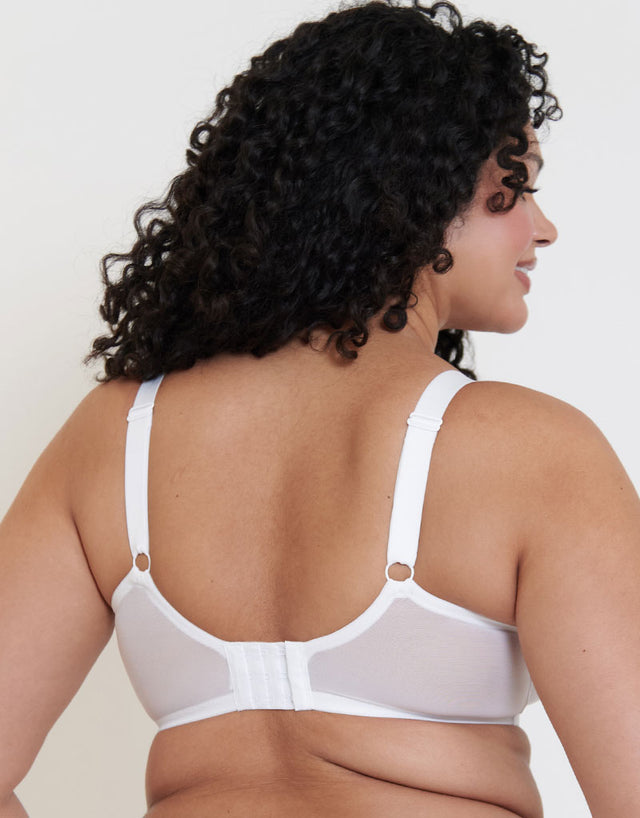 Flirtelle Emilie Deco Full Cup Side Support Bra White