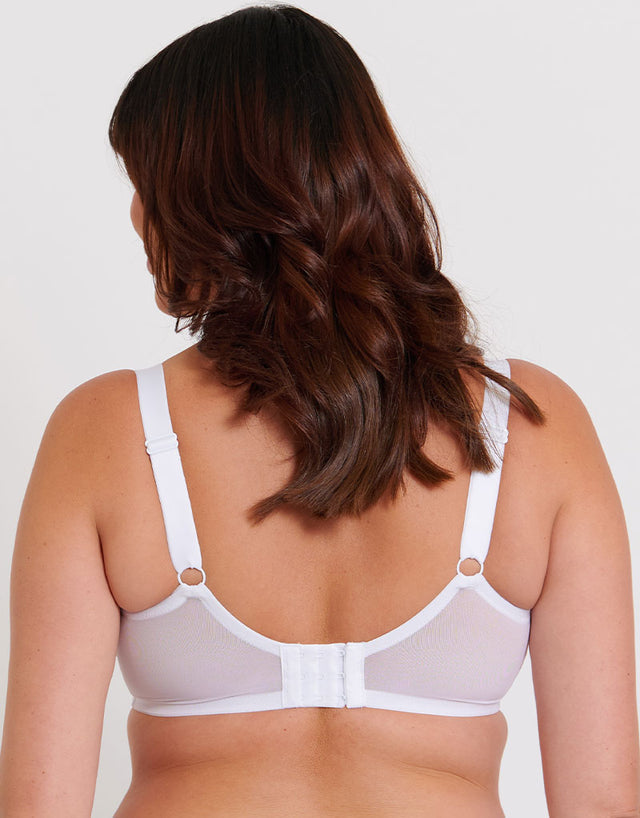 Flirtelle Emilie Deco Full Cup Side Support Bra White