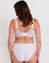 Flirtelle Emilie Deco Full Cup Side Support Bra White