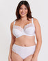 Flirtelle Emilie Deco Full Cup Side Support Bra White