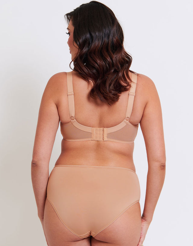 Flirtelle Emma Padded Balcony Bra Soft Beige
