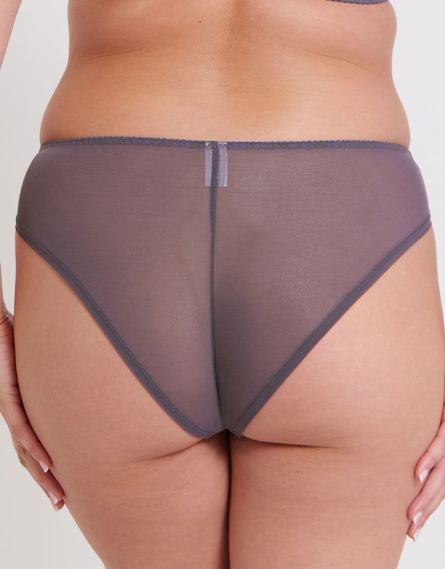 Flirtelle Isla Brazilian Brief Twilight Grey