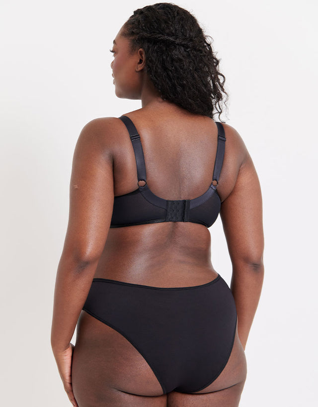 Flirtelle Josie Plunge Bra Black