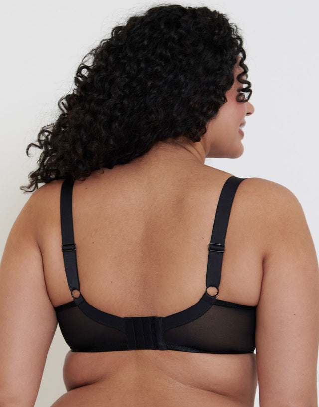 Flirtelle Josie Plunge Bra Black