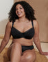 Flirtelle Josie Plunge Bra Black