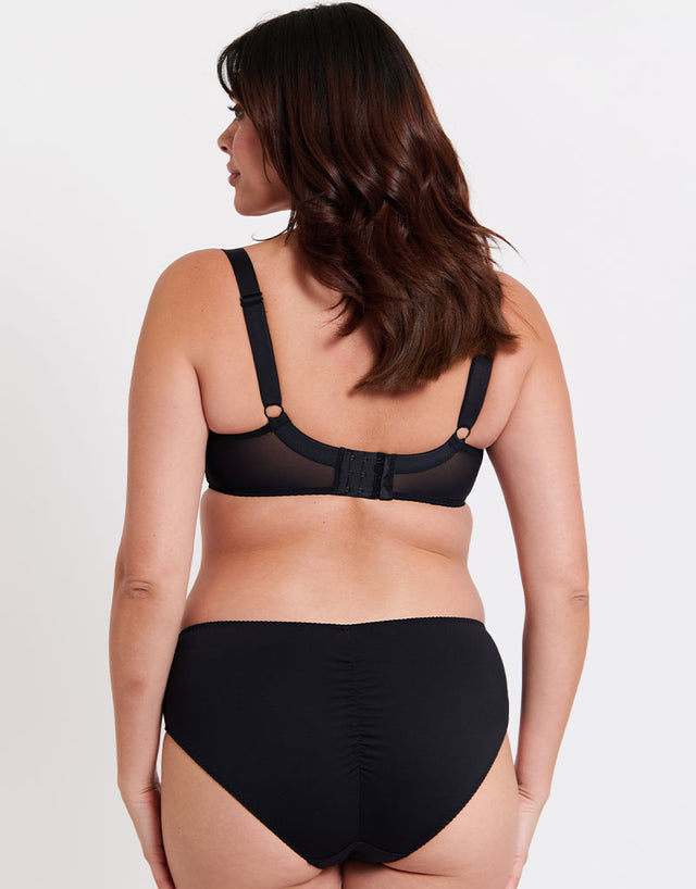 Flirtelle Riley Balcony Bra Black