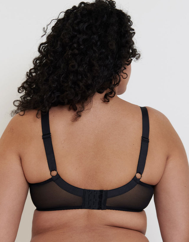 Flirtelle Riley Balcony Bra Black