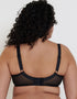 Flirtelle Riley Balcony Bra Black
