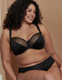 Flirtelle Riley Balcony Bra Black