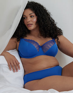 Flirtelle Riley Balcony Bra Marine Blue