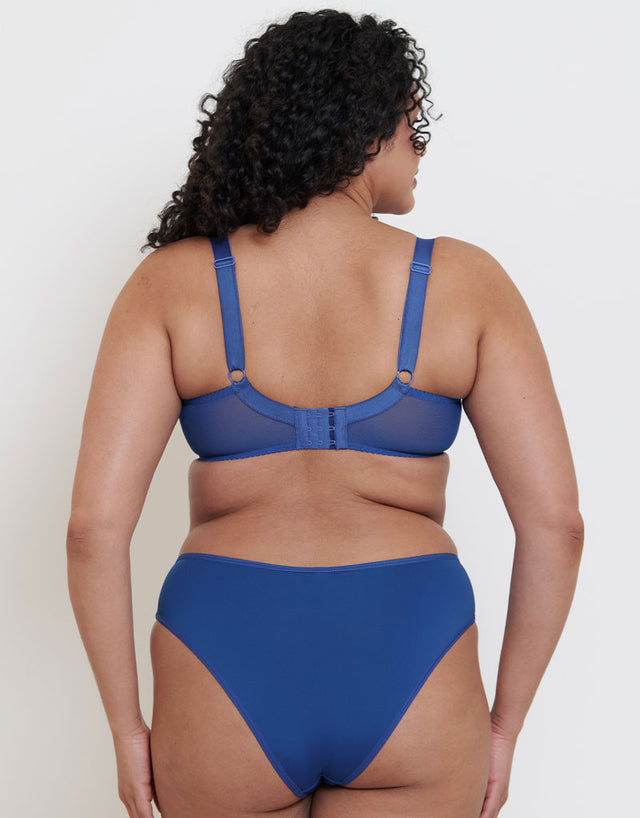 Flirtelle Riley Balcony Bra Marine Blue