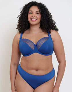 Flirtelle Riley Balcony Bra Marine Blue