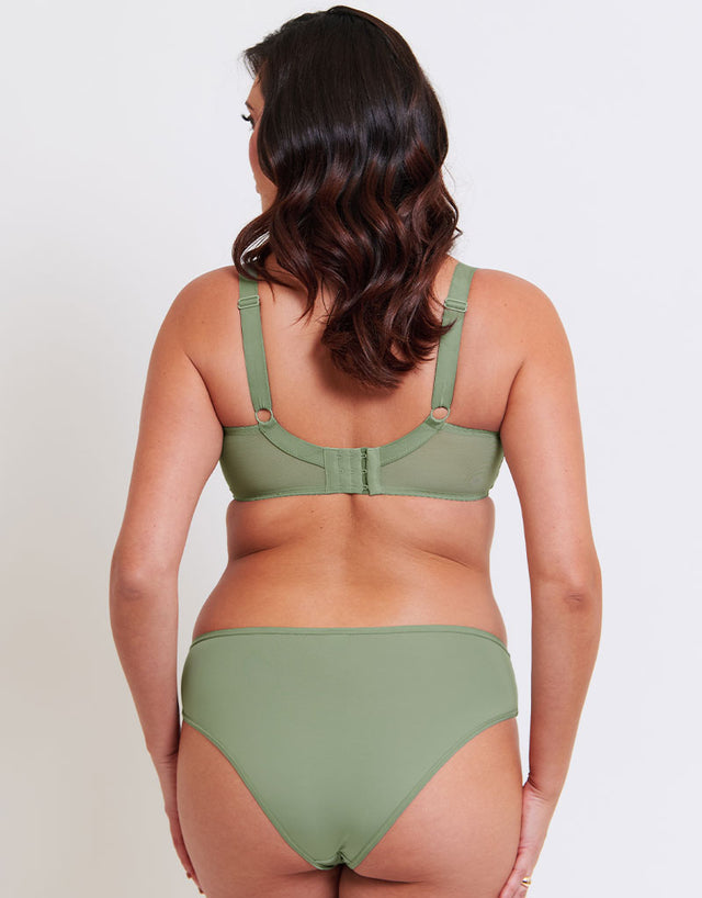 Flirtelle Everyday Brazilian Brief Sage Green