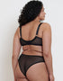 Flirtelle Rosie Brazilian Brief Black/Gold