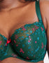 Flirtelle Rosie Balcony Bra Emerald