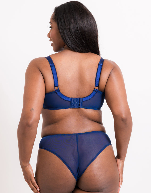 Flirtelle Rosie Balcony Bra Navy Mix
