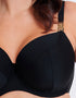 Flirtelle Salento Coast Padded Balcony Bikini Top Black