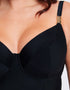 Flirtelle Salento Coast Balcony Swimsuit Black
