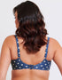 Flirtelle Salento Coast Padded Balcony Bikini Top Polka Dot Print