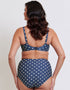 Flirtelle Salento Coast High Waist Bikini Brief Polka Dot Print