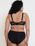 Flirtelle Swirl Balcony Bra Black
