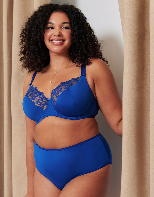 Flirtelle Everyday Full Brief Cobalt Blue