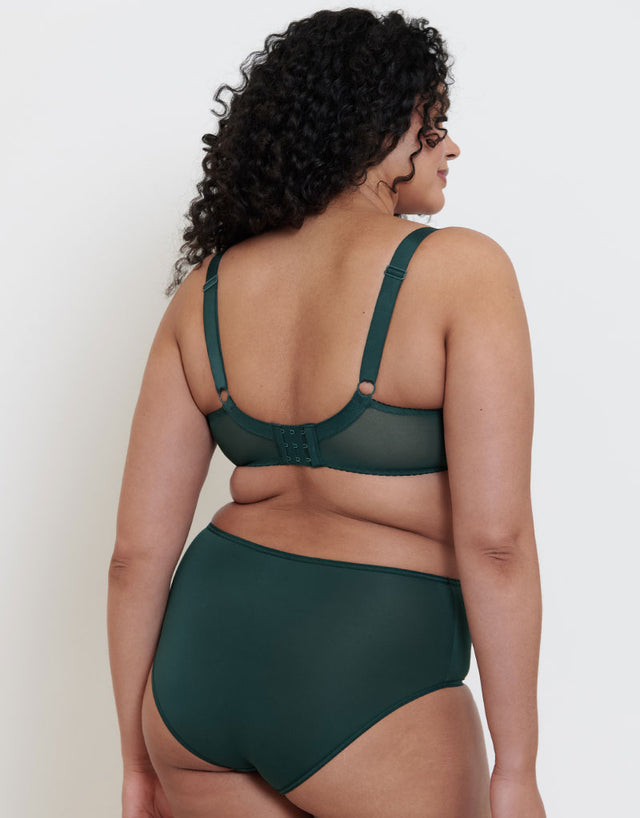 Flirtelle Everyday Full Brief Deep Green