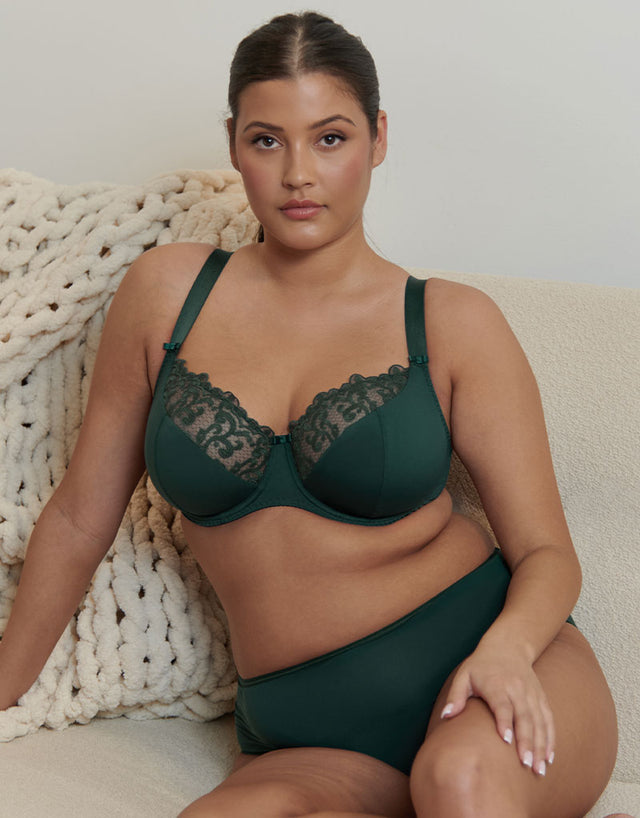 Flirtelle Everyday Full Brief Deep Green