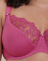 Flirtelle Swirl Balcony Bra Magenta Pink