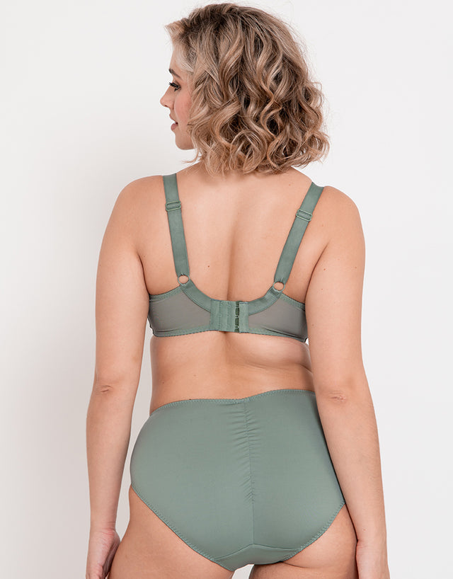 Flirtelle Swirl Brief Sage Green
