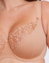 Flirtelle Swirl Balcony Bra Soft Beige