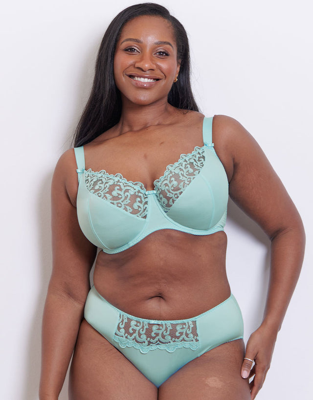 Flirtelle Swirl Brief Spearmint Blue