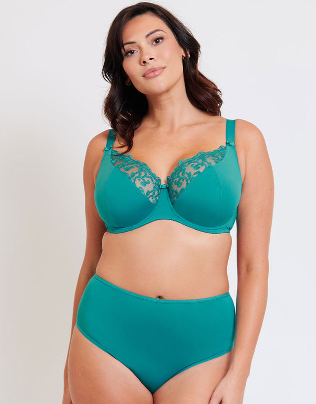 Flirtelle Everyday Full Brief Teal Blue