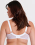 Flirtelle Swirl Balcony Bra White